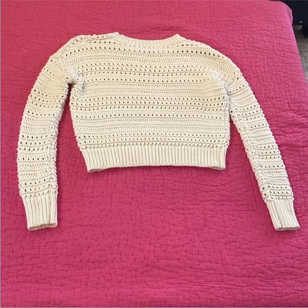 All Saints Women's Cream Sweater, XS - Picture 7 of 8